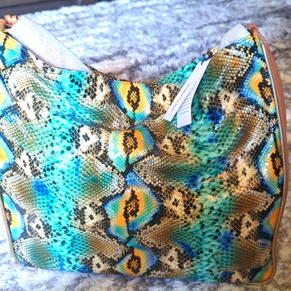 Brahmin Isabella Mineral Blue NWT - Picture 4 of 5